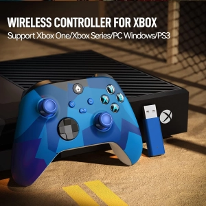 Бездротовий геймпад Wireless Controller Marble Blue
