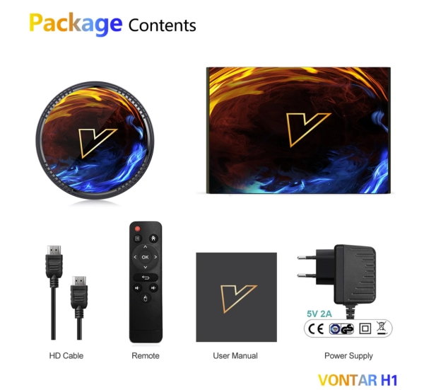 Vontar H1 4/32 DDR Android 12