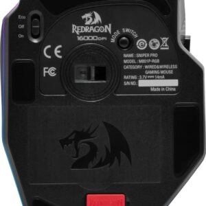 Бездротова ігрова миша REDRAGON Sniper Pro M801P RGB USB