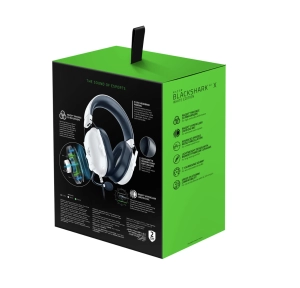 Ігрова гарнітура Razer BlackShark V2 X звук 7.1 для ПК/Mac/PS4/PS5 Білі