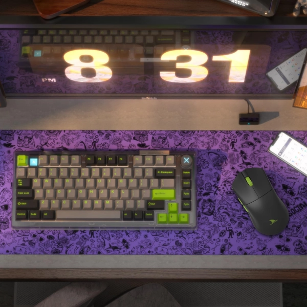 Бездротова ігрова миша Darmoshark M3s-Pro Чорна