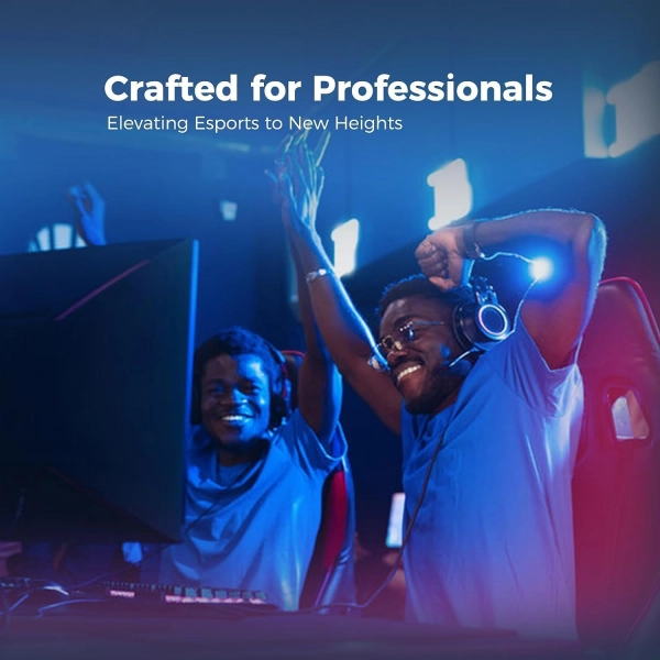 Бездротова ігрова миша KYSONA M600 для ПК Біла