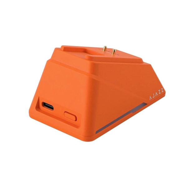 Бездротова магнітна миша Ajazz AJ159 APEX PAW3950 400 мАч RGB Помаранчева