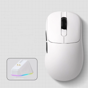 Бездротова ігрова миша AJAZZ AJ179 PRO PAW3395 з зарядною базою RGB 26000DPI