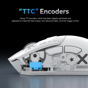 ATTACK SHARK R1 PAW3311 Бездротова/дротова ігрова миша