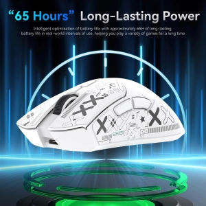 ATTACK SHARK R1 PAW3311 Бездротова/дротова ігрова миша