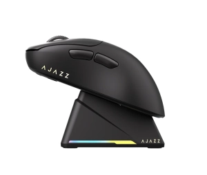 Бездротова ігрова миша AJAZZ AJ179 PRO PAW3395 з зарядною базою RGB 26000DPI Чорна