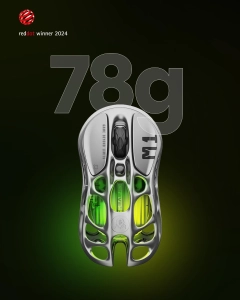 Ігрова Миша GravaStar MERCURY M1 PRO Gray PAW3395 (GRAVASTARM1PRO_GRY)