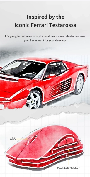 Безпровідна миша AJAZZ M259 із магнієвого сплава PAW3395 з Bluetooth 2,4G Чорна