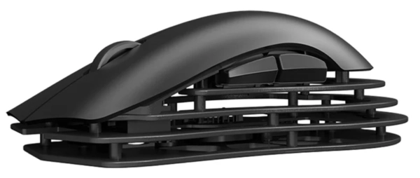Безпровідна миша AJAZZ M259 із магнієвого сплава PAW3395 з Bluetooth 2,4G Чорна
