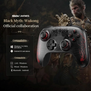 Геймпад 8bitdo Ultimate 2C Black Myth WuKong з ефектом Холла для Windows 10, 11, Android