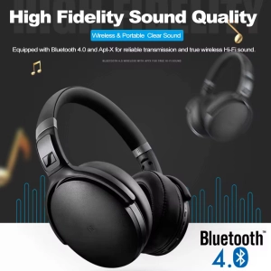 Бездротові Bluetooth навушники Sennheiser HD 4.40BT з шумозаглушенням і мікрофоном