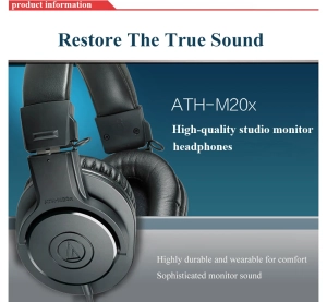 Навушники Audio-Technica ATH-M20x