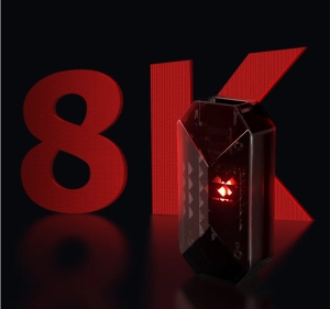 VXE MAD R MAJOR+ PAW3950 Wireless 8K, Black