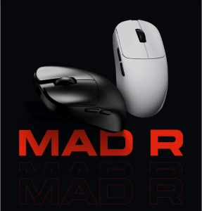 VXE MAD R MAJOR+ PAW3950 Wireless 8K, Black