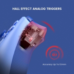 Геймпад GameSir G7 SE для Xbox Series S X, Xbox One з ефектом Хола Блакитний