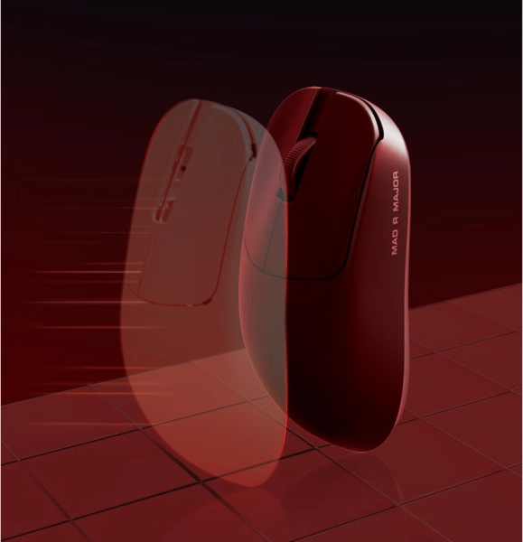 VXE MAD R MAJOR PAW3950 Wireless 8K, Black