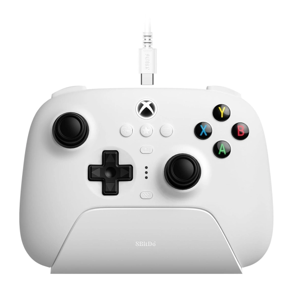 8BitDo Ultimate 3-режимний контроллер для Xbox, з эфектом Холла Xbox Series X|S и Xbox One Білий