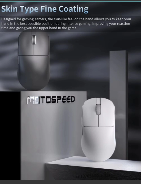 Darmoshark X6 Dual-Mode 2.4G/USB-C PAW3395 White