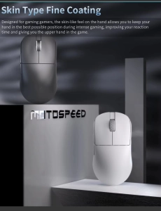 Darmoshark X6 Dual-Mode 2.4G/USB-C PAW3395 White