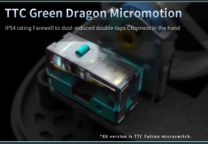 Darmoshark X6 MAX Dual-Mode 2.4G/USB-C PAW3950 White