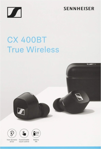 Бездротові навушники Sennheiser CX 400BT True Wireless Чорні