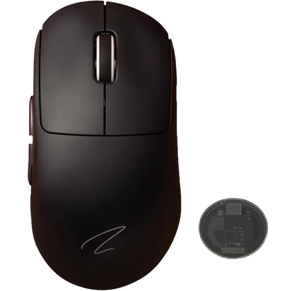 Zaopin Z2 4K, ігрова бездротова миша з трирежимним Bluetooth/ 2,4 ГГц/ USB-C Бездротова миша Чорного кольору