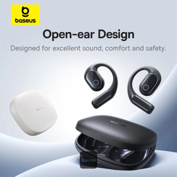 Baseus Eli 10i Fit Open-Ear TWS Білі