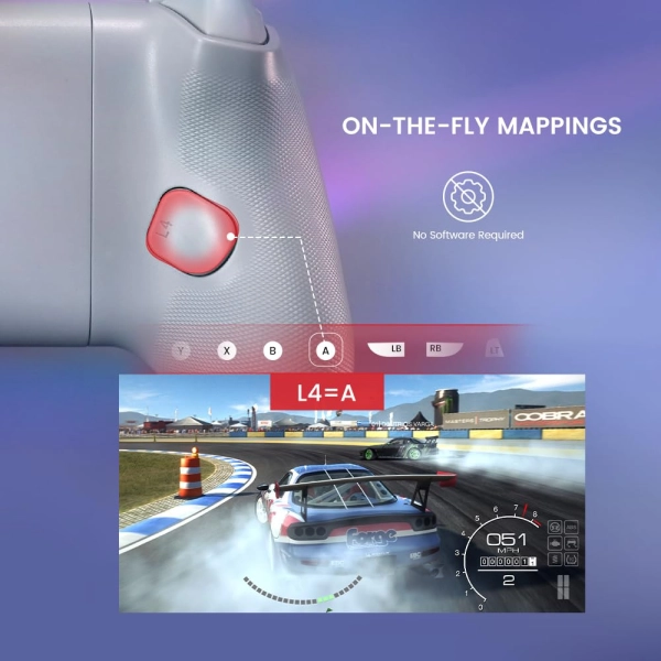 Геймпад джойстик GameSir G8 Galileo для Android і iPhone серії 15 (USB-C) Білий