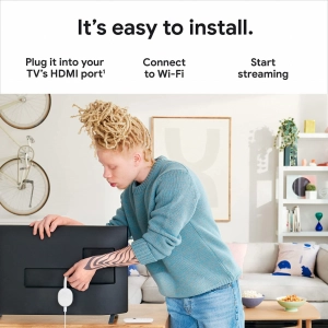 HD-медіаплеєр Google Chromecast 4K (GA01919-US)