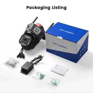 Вулична IP Камера 3 в 1 WiFi Поворотна TOX WS-Q204V V380 PRO