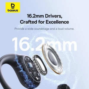 Baseus Eli 10i Fit Open-Ear TWS Чорні