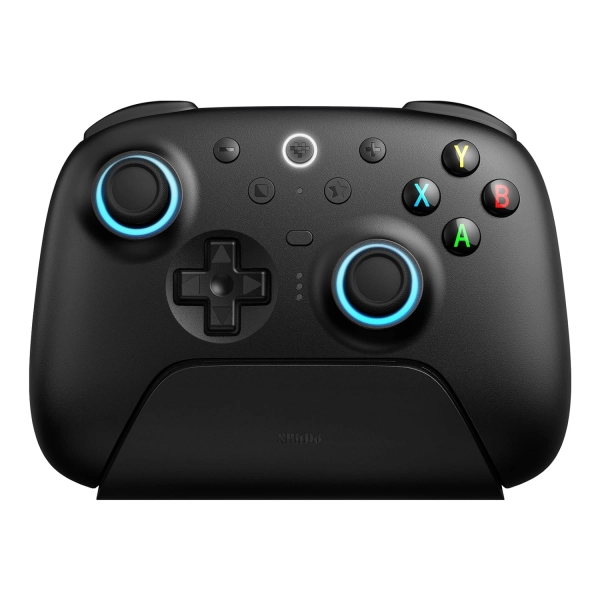 8BitDo Ultimate 2 для Windows і Android, ігровий контролер із джойстиками TMR, Еффект Холла/тактильні тригери Black