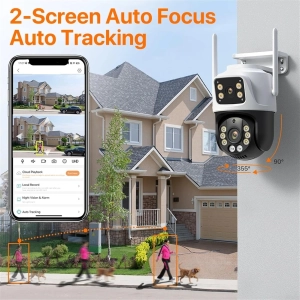 Зовнішня 6 MP IP WiFi камера QEARIM EP6-QQ-6M ICSEE