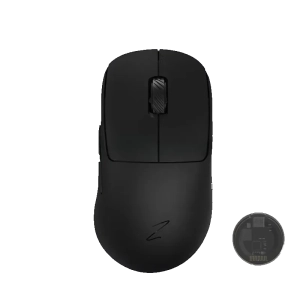 Zaopin Z2 mini 4K, PAW3395 ігрова бездротова миша з трирежимним Bluetooth/ 2,4 ГГц/ USB-C Чорна