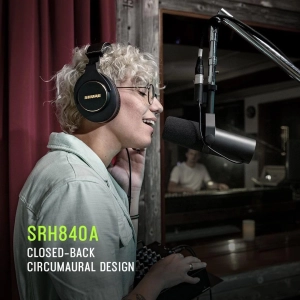 Професійні навушники Shure SRH840A Чорні