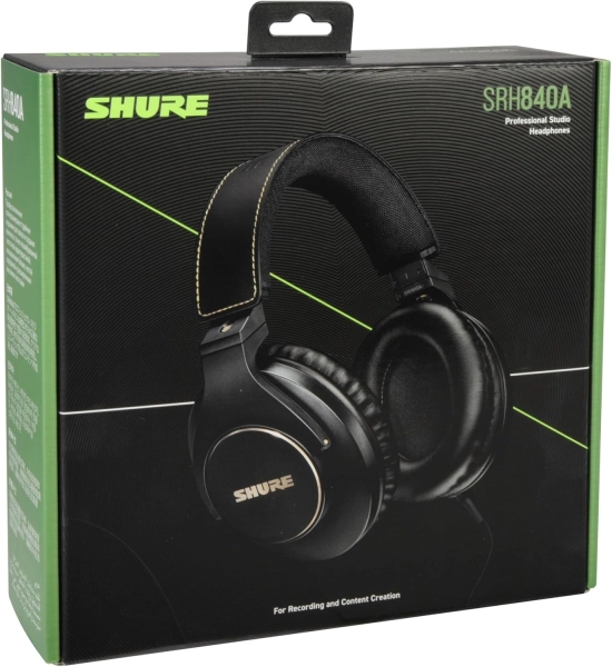 Професійні навушники Shure SRH840A Чорні