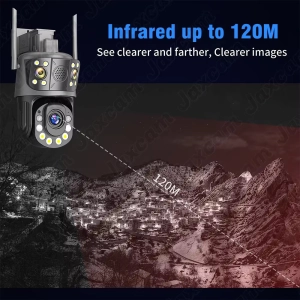 Зовнішня 12 MP 50X Зум IP WiFi камера 3 в 1 WS-Q212X ICSEE