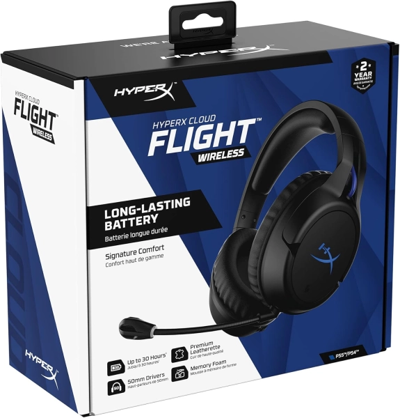 HyperX Cloud Flight Playstation (4P5H6AA) HHSF1-GA-BK/G