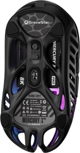 Gravastar Mercury X Pro BT/WL/USB Galaxy Black (GSXPRO_BLK) Миша