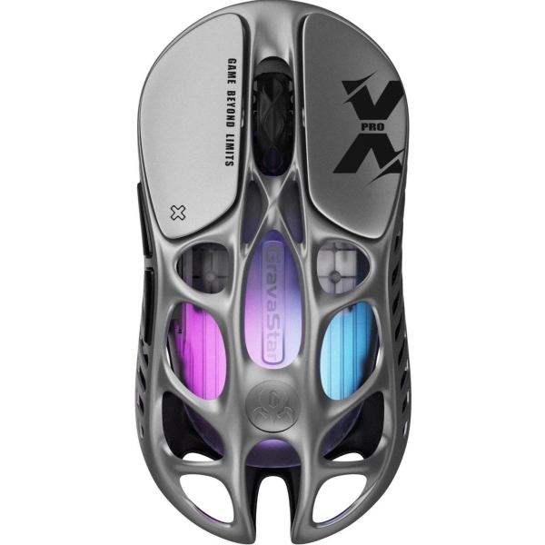 Gravastar Mercury X Pro BT/WL/USB Interstellar Silver (GSXPRO_GRY) Мишка