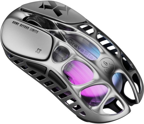 Gravastar Mercury X BT/WL/USB Interstellar Silver (GSX_GRY) Мишка