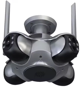 Зовнішня 20 MP IP камера Ansvicam 4 лінзи 10K автоматичне стеження WiFi FFVideo