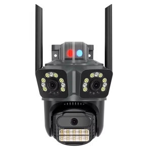 Вулична 9MP IP WiFi камера 3 в 1 A35+ ICSEE Стеження за людьми