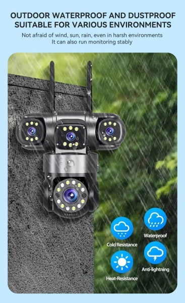 Вулична 20MP IP камера WiFi 4 в 1 S4 HiEasy