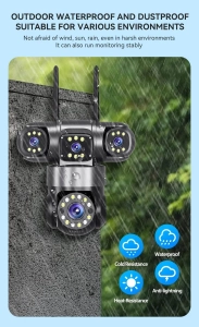 Вулична 20MP IP камера WiFi 4 в 1 S4 HiEasy