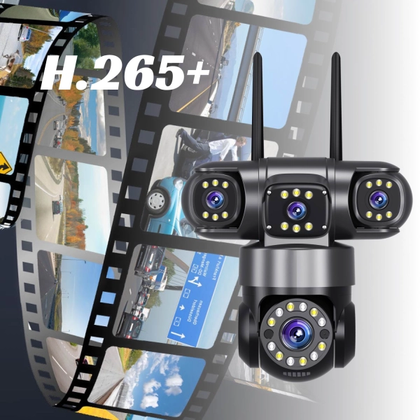 Вулична 20MP IP камера WiFi 4 в 1 S4 HiEasy