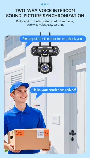 Вулична 20MP IP камера WiFi 4 в 1 S4 HiEasy