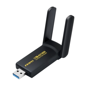 USB Wi-Fi 6 адаптер FENVI FU-AX1800 Mbps Dual Band 2.4G/5G із двома антенами Двохдіапазонний