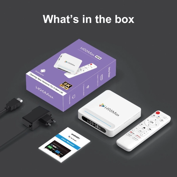 H96 MAX Plus 4GB/128GB Android 14.0 Голосовий пульт